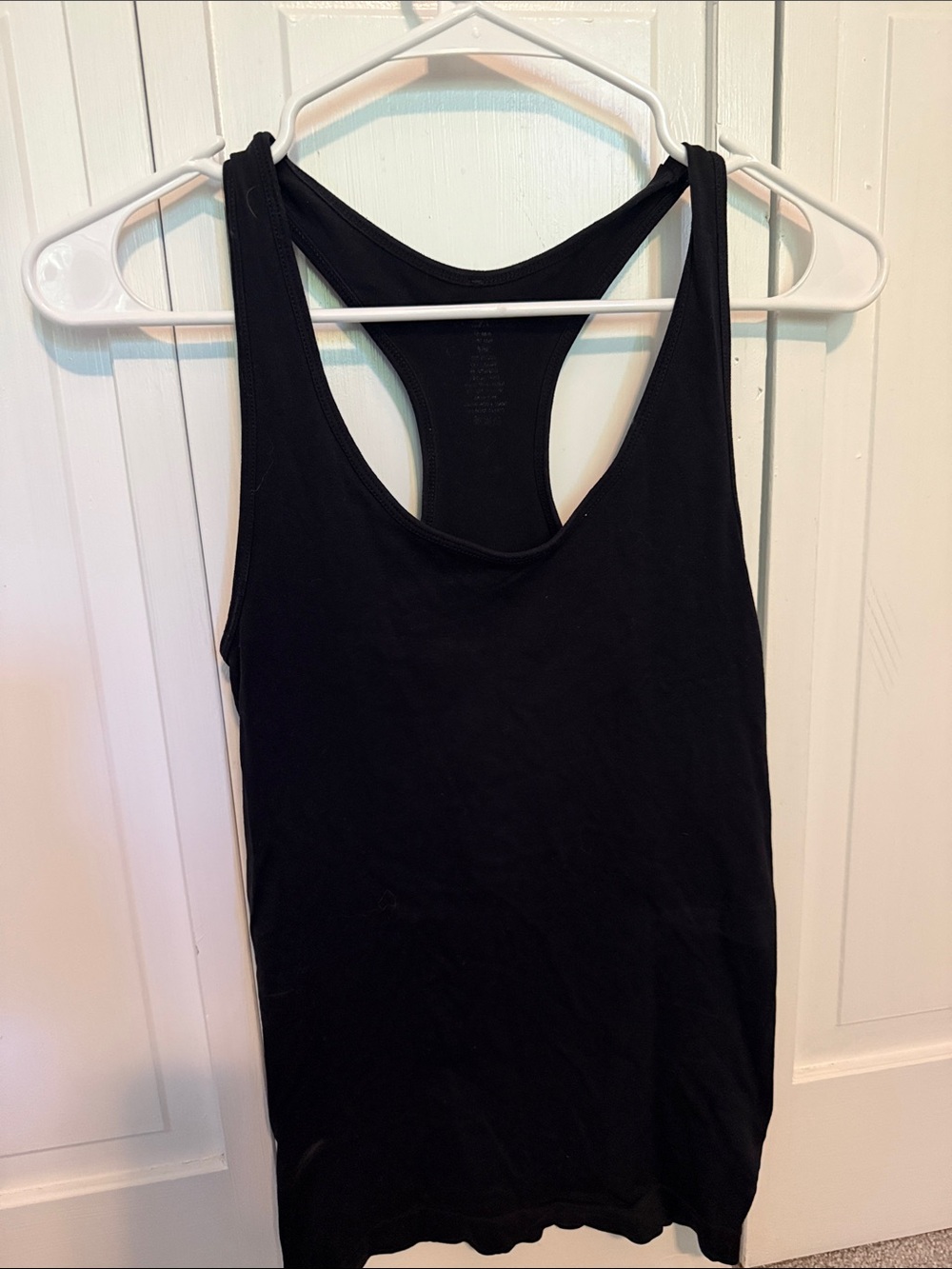 Black Racerback Tank Top - Women